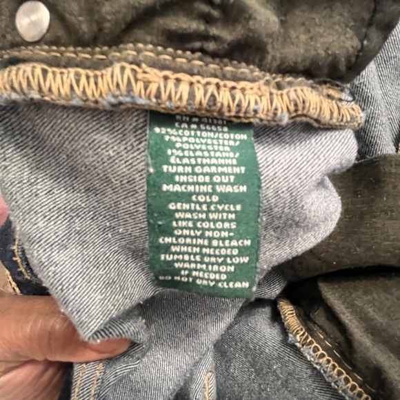 Lauren Ralph Lauren Women's  Modern Straight Curvy Jeans Size 22W RN 41381 - Picture 6 of 6